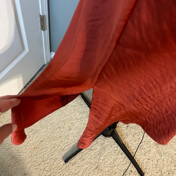 Silky Midi Skirt - Picture 3 of 5